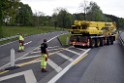 VU Gefahrgut LKW umgestuerzt A 4 Rich Koeln Hoehe AS Gummersbach P018